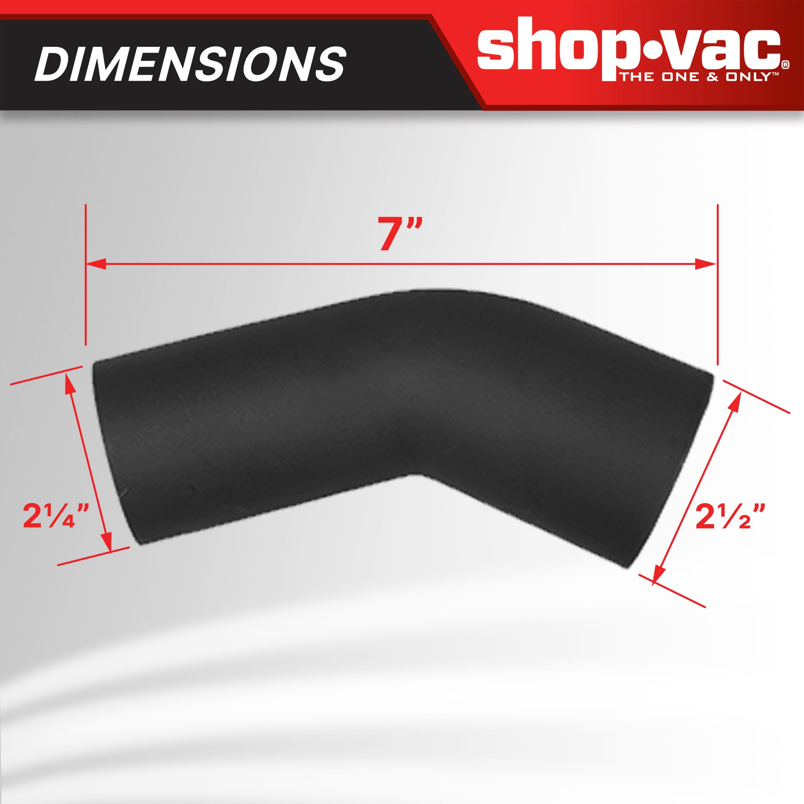 Shop-Vac® 2.5 Inch Elbow Grip - Image 2
