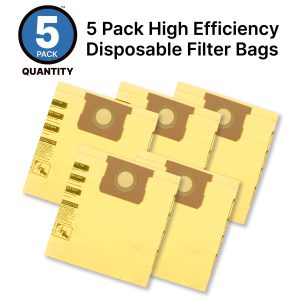 Shop-Vac® 5-8 Gallon High Efficiency Disposable Filter Bags
