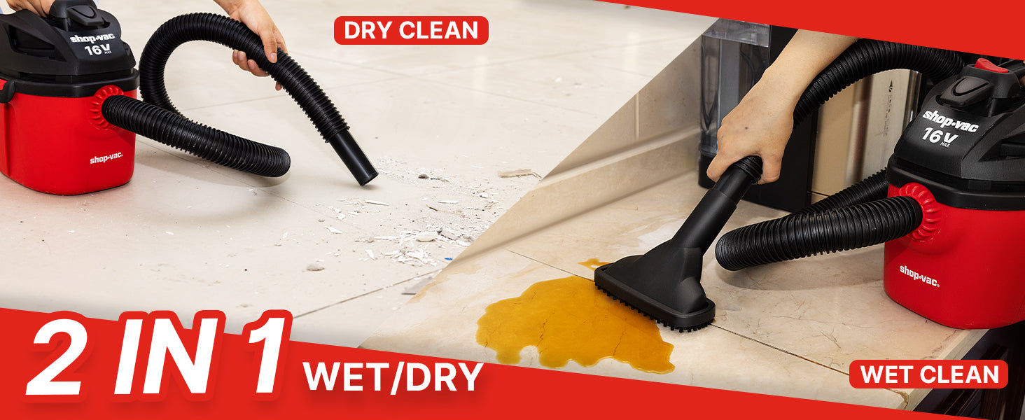 Shop-Vac® Cordless 1 Gallon Wet/Dry Vac - Image 6